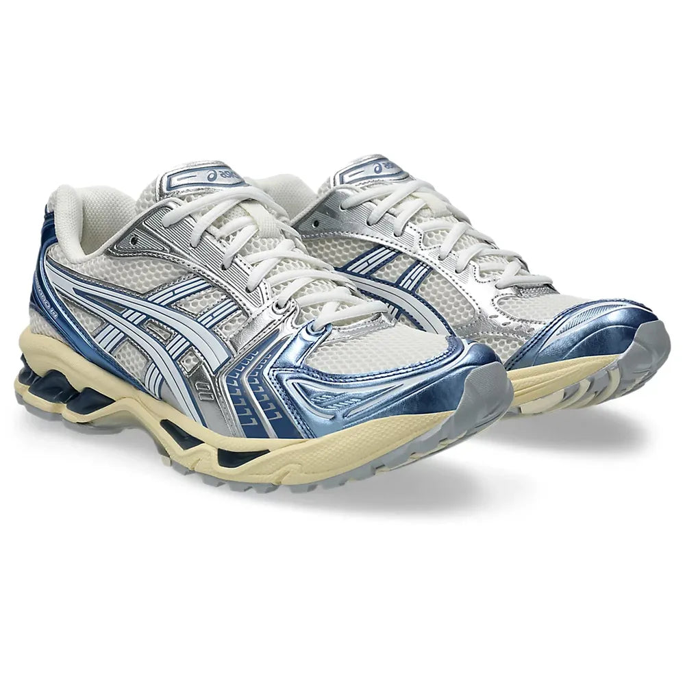 Asics Gel-Kayano 14 - Unisex - Cream Metallic Blue