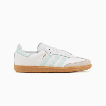 adidas Samba OG - GS - White Semi Flash Aqua