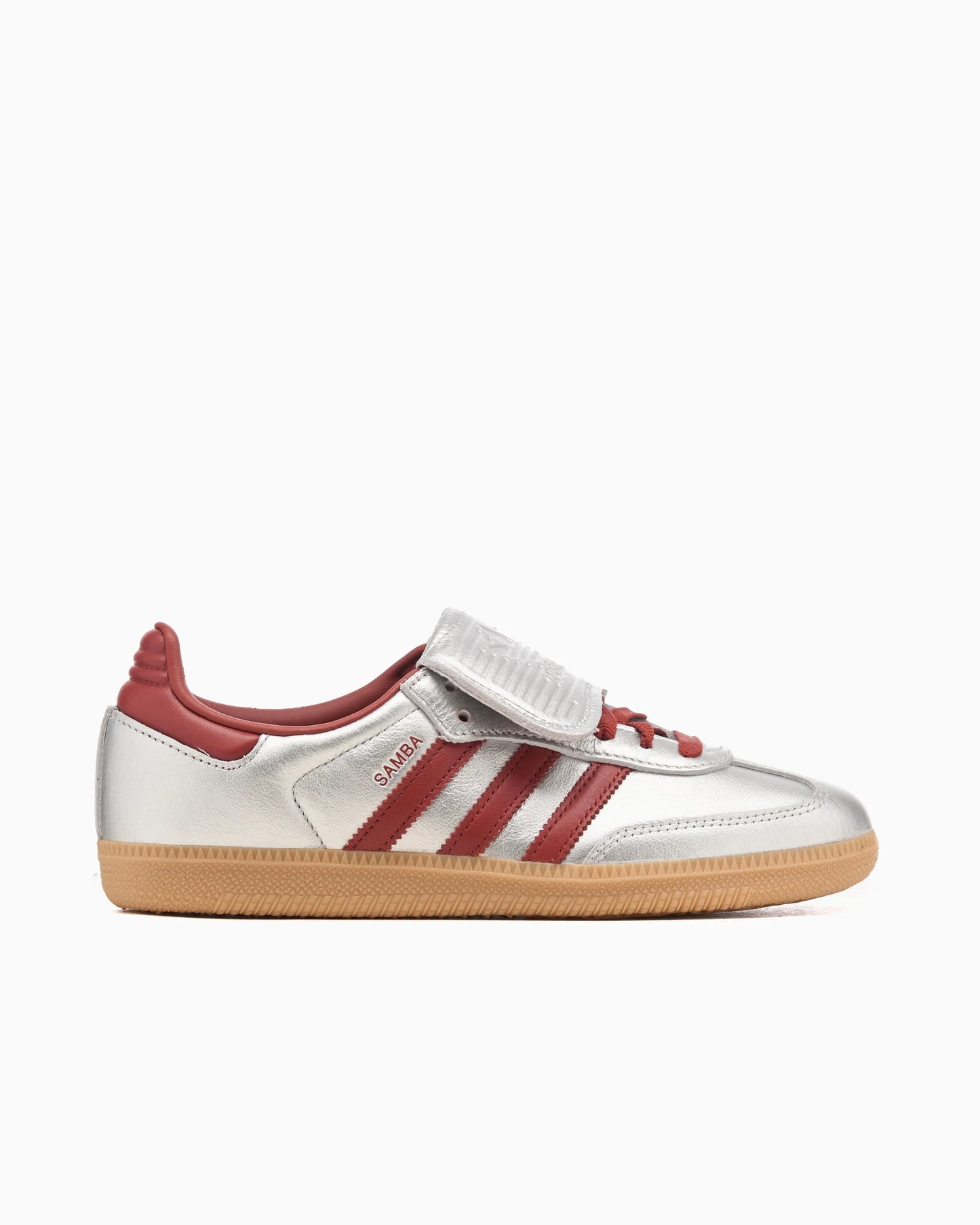 adidas Samba LT - Women's - Silver Metallic Ruby Gum