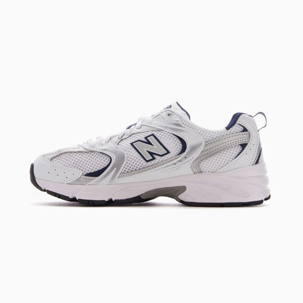 New Balance 530 - Unisex - White Gray Navy – Sneaxx