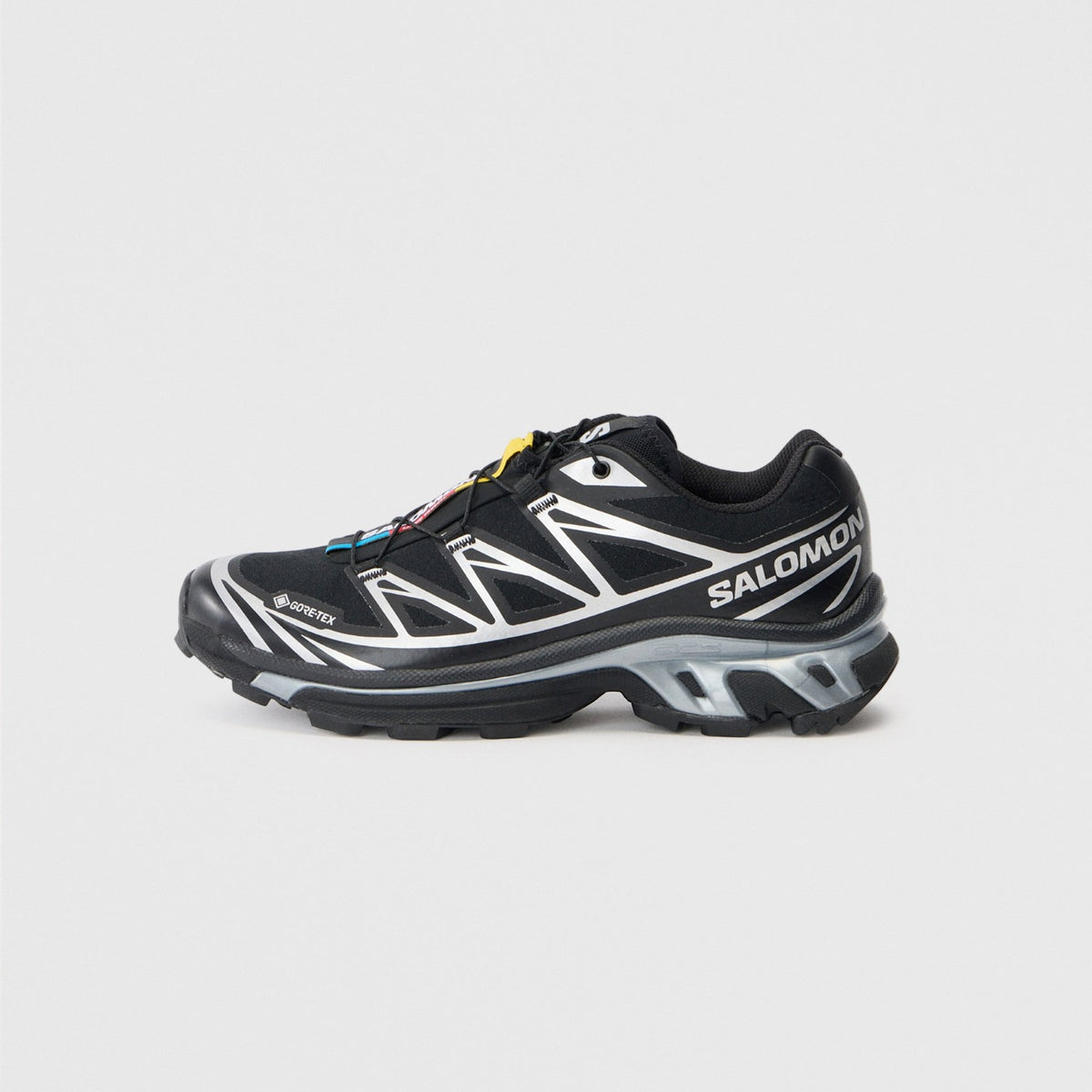 Salomon XT-6 GTX - Unisex - Black Silver-Coloured
