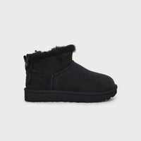 UGG Ultra Mini Bailey Bow - Women's - Black