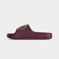 adidas Adilette 00S - Unisex - Maroon Khaki Three