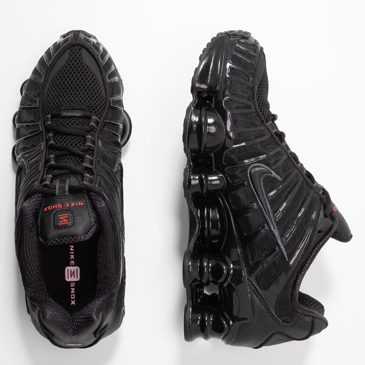 Nike Shox Tl - Unisex - Black Black Metallic Hematite Max Orange