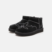 UGG Classic Ultra Mini Western - Women's - Black
