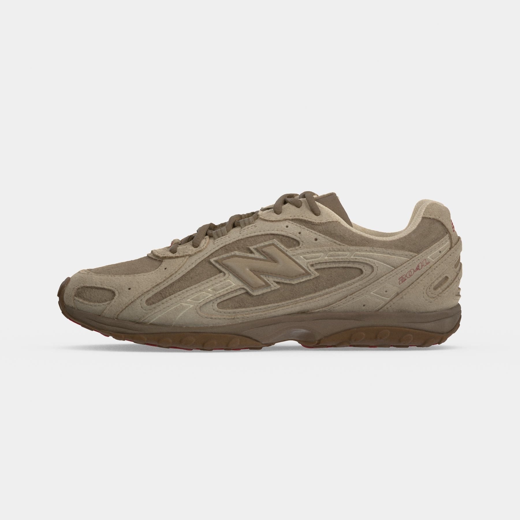 New Balance 204L - Unisex - Brown Red