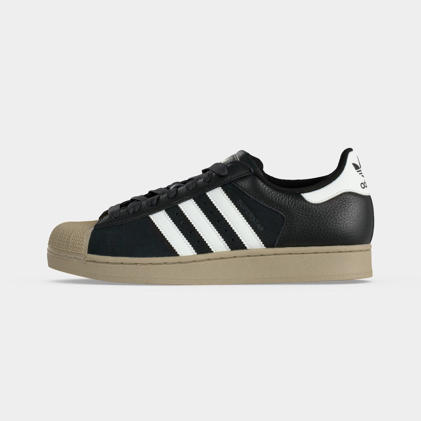 adidas Superstar II - Unisex - Core Black Core White Khaki Three