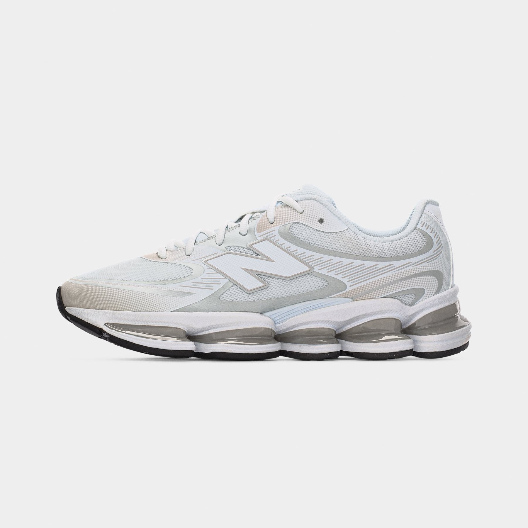 New Balance 2000 - Unisex - White Silver Metallic