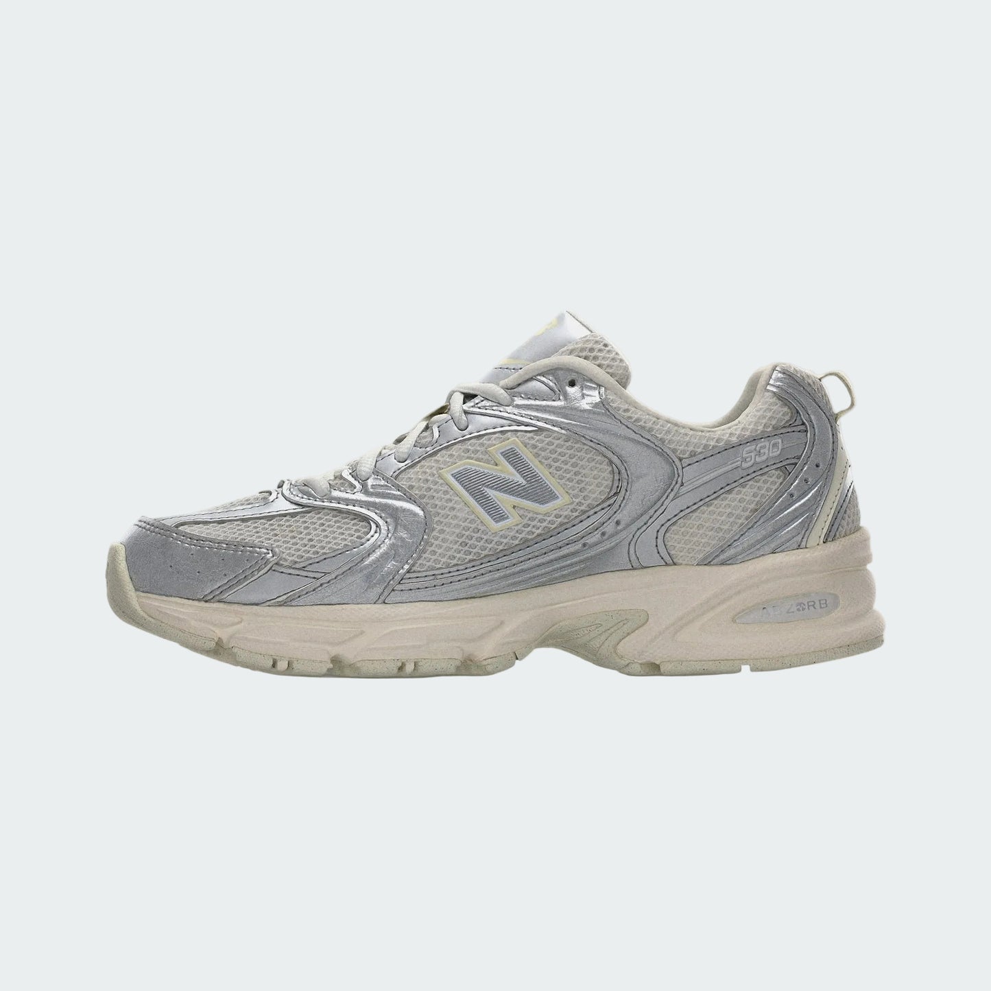New Balance 530 - Unisex - Silver-Coloured Metallic Reflection
