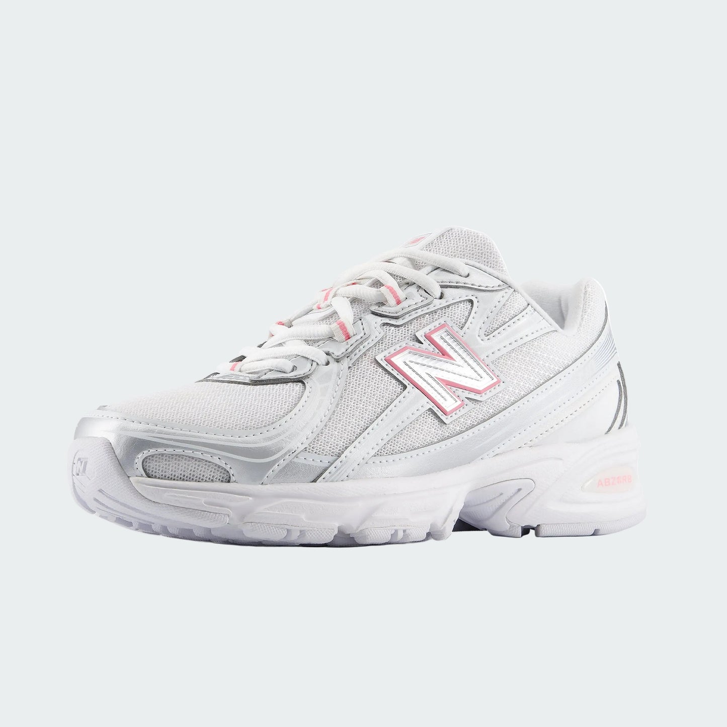 New Balance 740 - GS - Silver Metallic Signal Pink