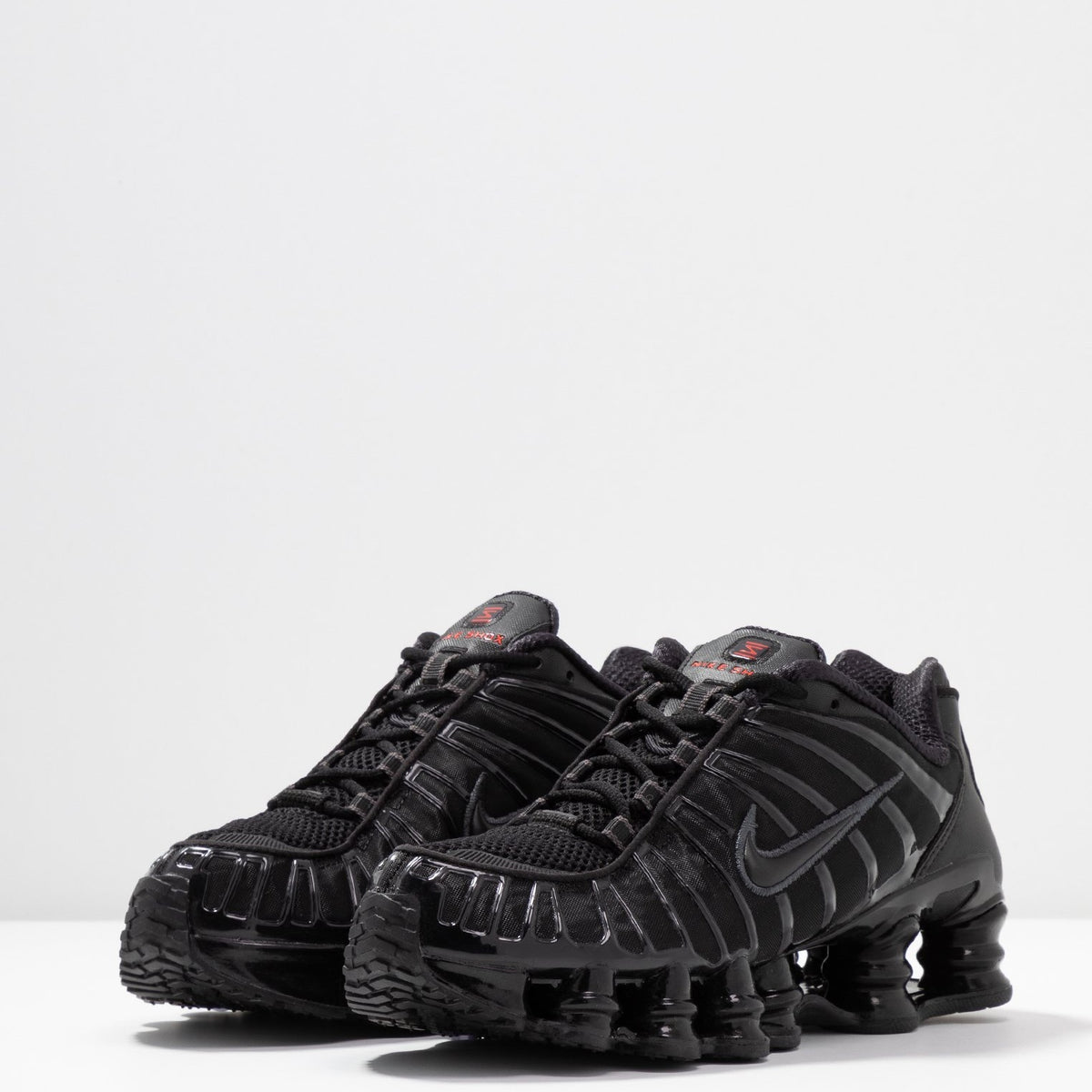Nike Shox Tl - Unisex - Black Black Metallic Hematite Max Orange
