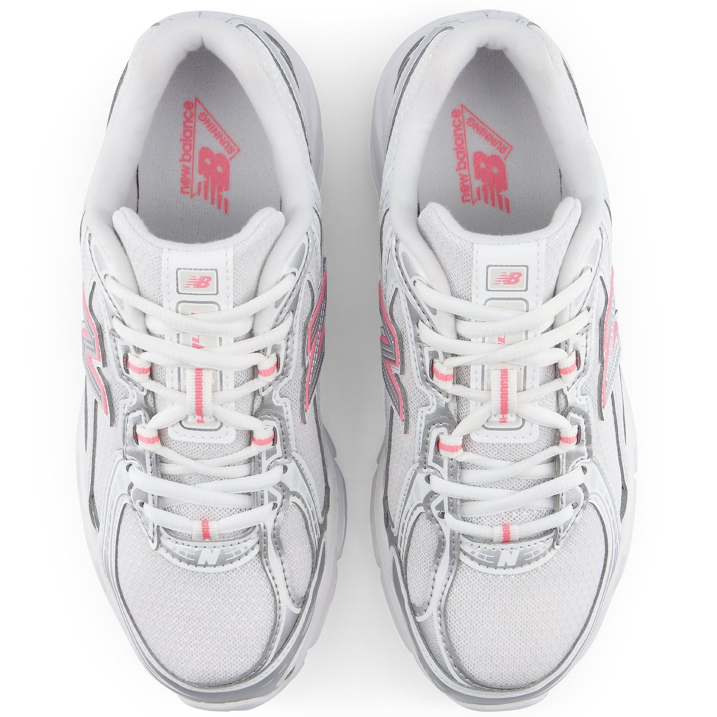 New Balance 740 - GS - Silver Metallic Signal Pink