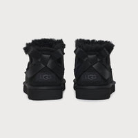 UGG Ultra Mini Bailey Bow - Women's - Black