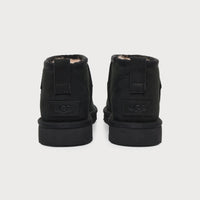 UGG Classic Ultra Mini Nubuck Boot - Women's - Black