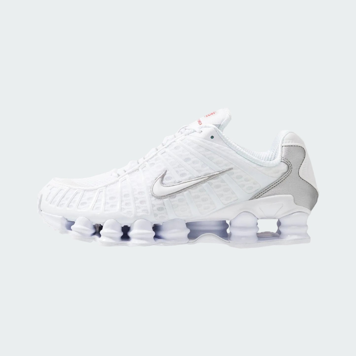 Nike Shox Tl - Unisex - White Metallic Silver Max Orange White