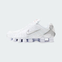 Nike Shox Tl - Unisex - White Metallic Silver Max Orange White