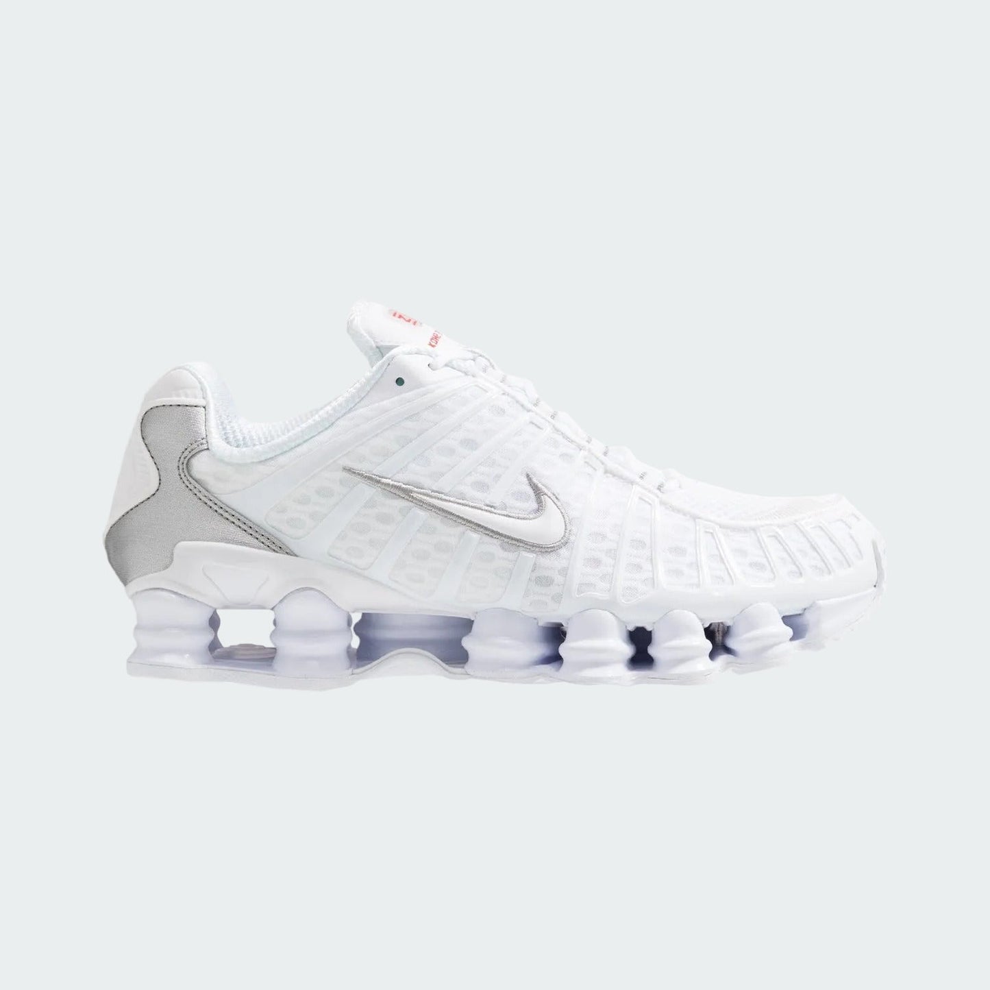 Nike Shox Tl - Unisex - White Metallic Silver Max Orange White