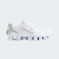 Nike Shox Tl - Unisex - White Metallic Silver Max Orange White