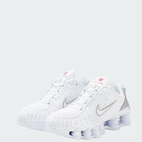 Nike Shox Tl - Unisex - White Metallic Silver Max Orange White