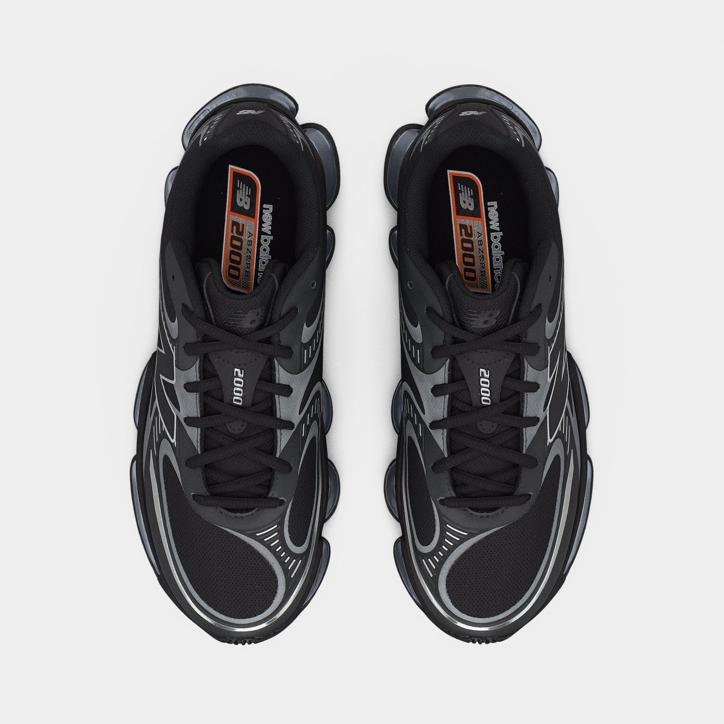 New Balance 2000 - Unisex - Black Silver Metallic