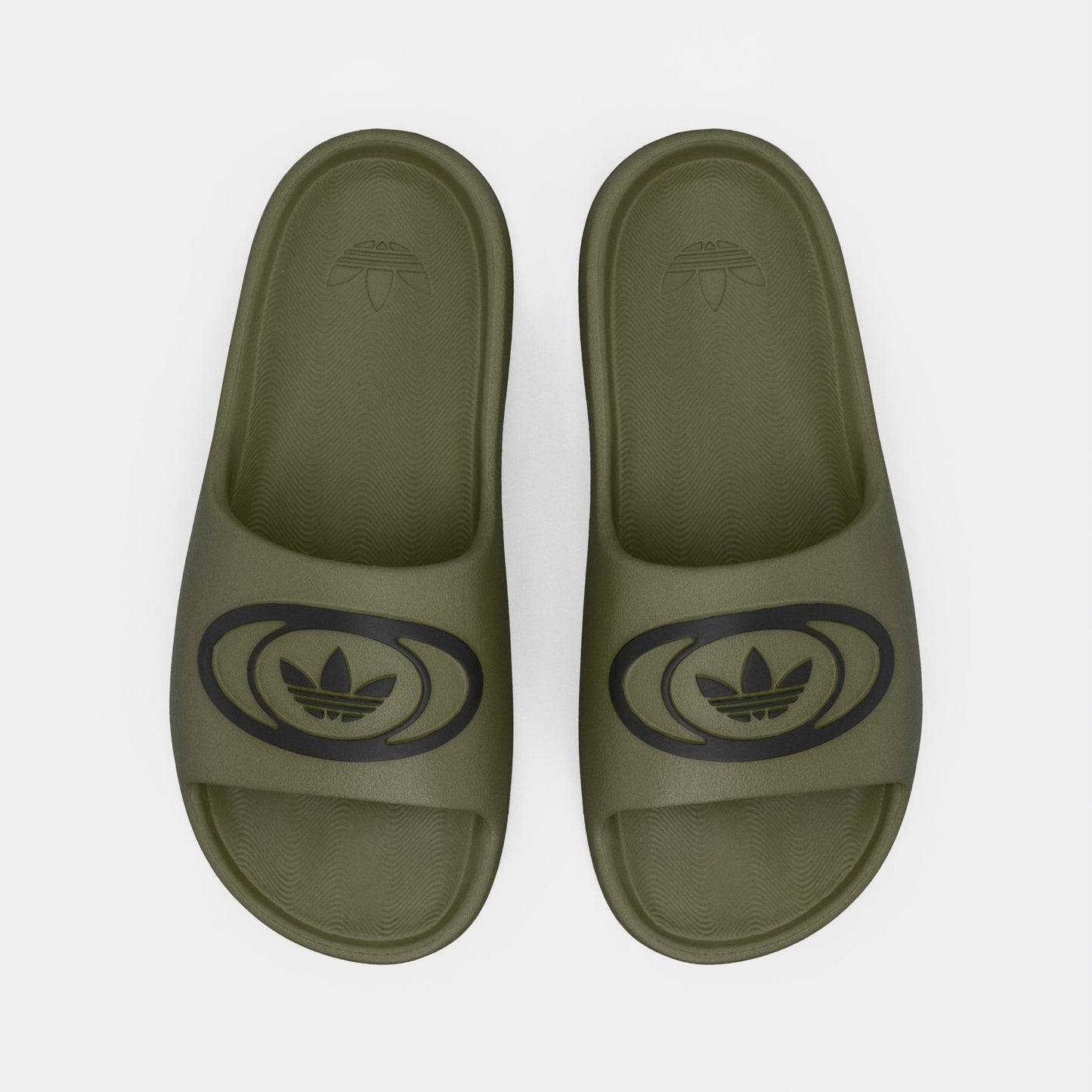 adidas Adilette 00S - Unisex - Olive Strata Core Black