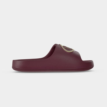 adidas Adilette 00S - Unisex - Maroon Khaki Three