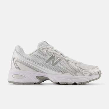 New Balance 740 - Unisex - Triple White Silver